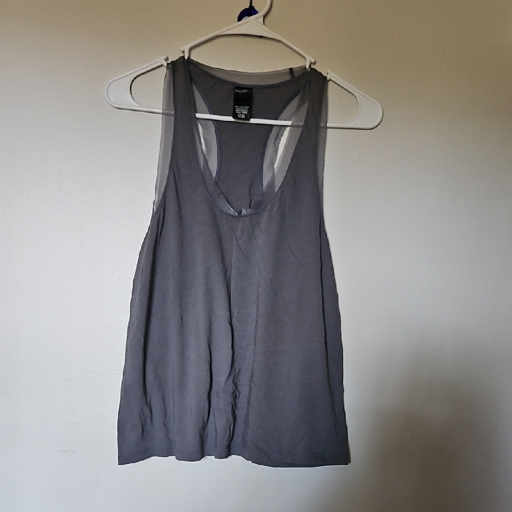 Victoria Secret Women’s Small Gray Racerback Tank Top